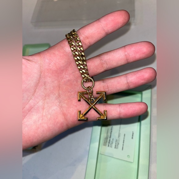 Off-White X gold necklace - Picture 4 of 6